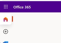 The app launcher provides quick access to O365 tools .